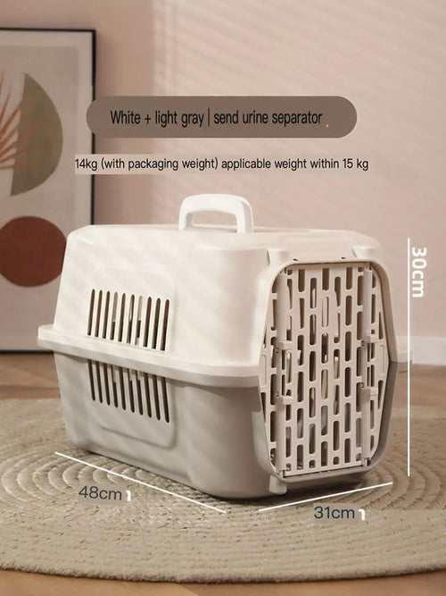 Bolso Transportador Portátil para Mascotas – Cómodo y Seguro