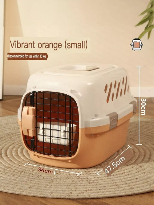 Bolso Transportador Portátil para Mascotas – Cómodo y Seguro