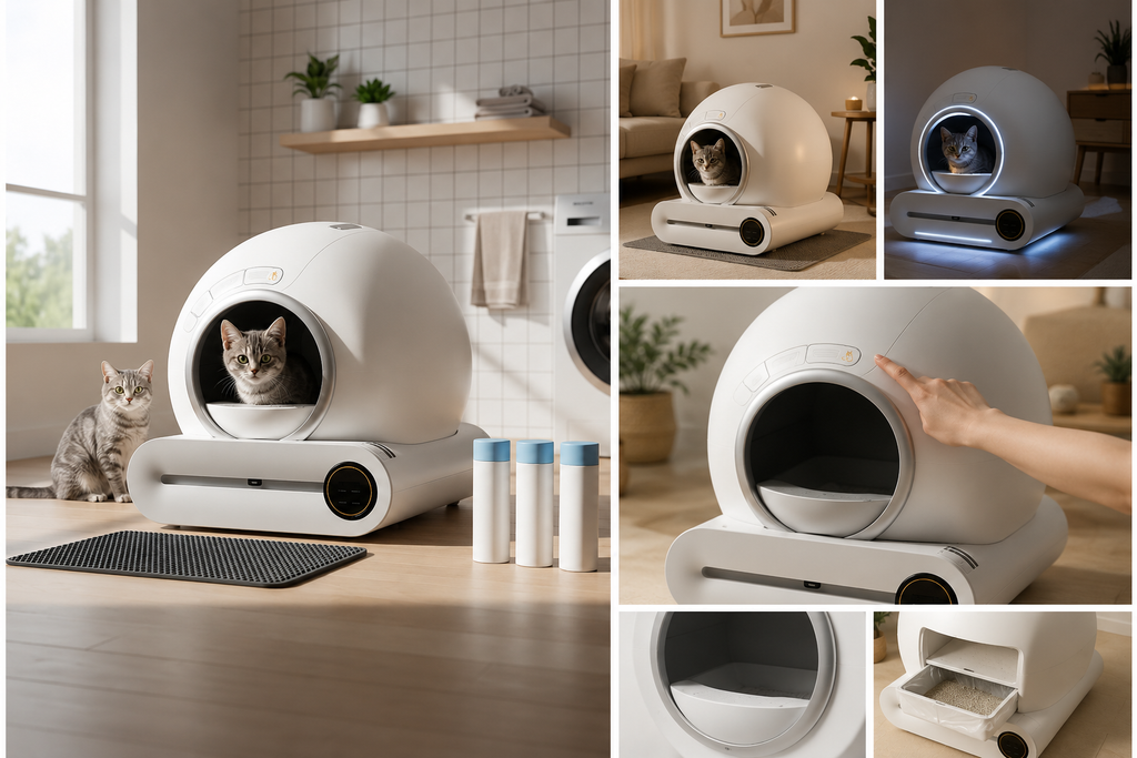 Happy arenero inteligente para gato
