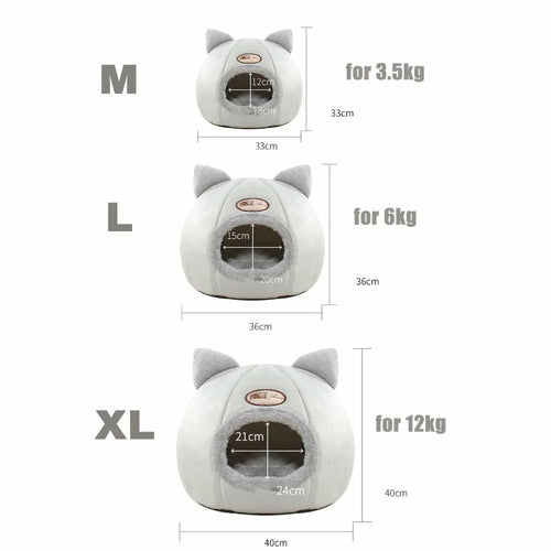 Casa-Cama 2 en 1 para Mascotas – Acogedora y Versátil