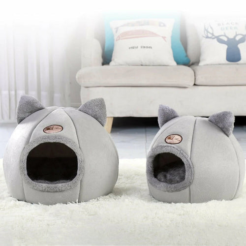 Casa-Cama 2 en 1 para Mascotas – Acogedora y Versátil