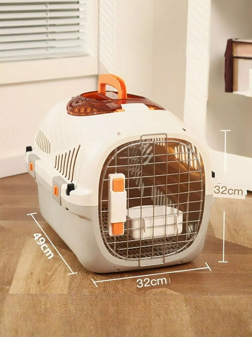 Bolso Transportador Portátil para Mascotas – Cómodo y Seguro
