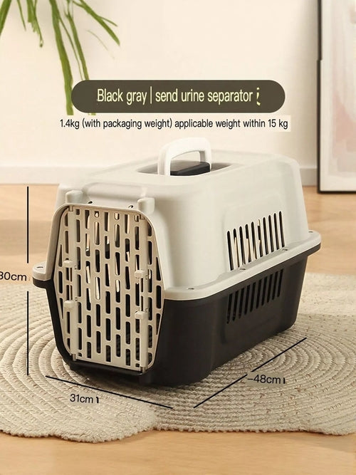 Bolso Transportador Portátil para Mascotas – Cómodo y Seguro