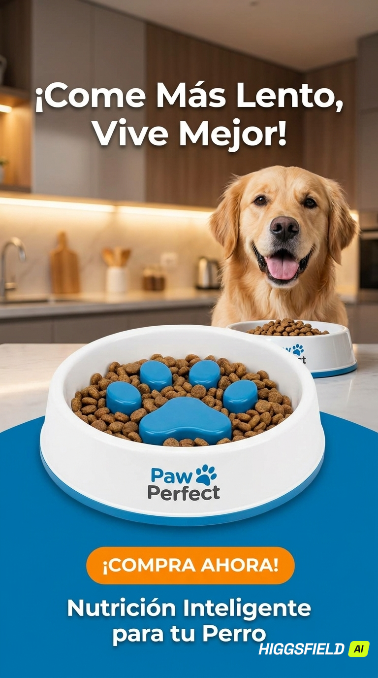 HAPPY COMEDERO PARA MASCOTAS INTERACTIVO