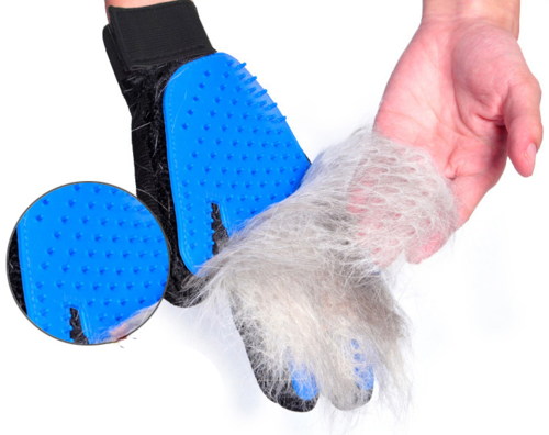 Guantes Cepillo Quitapelos para Mascotas – Grooming con Caricia