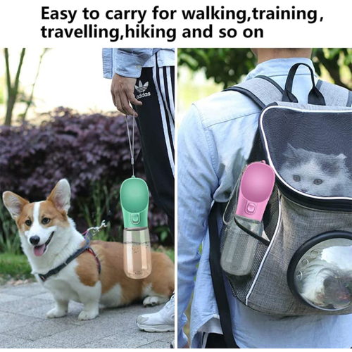 Comedero y Bebedero Portátil para Mascotas – Ideal para Viajes y Paseos