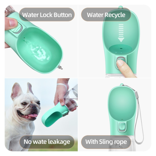 Comedero y Bebedero Portátil para Mascotas – Ideal para Viajes y Paseos