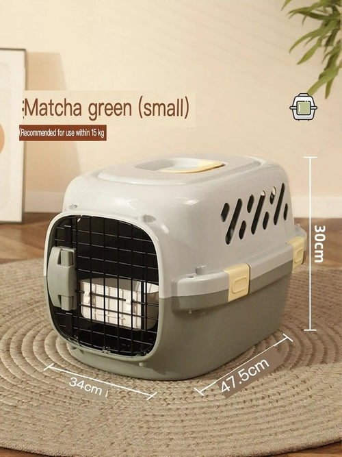 Bolso Transportador Portátil para Mascotas – Cómodo y Seguro