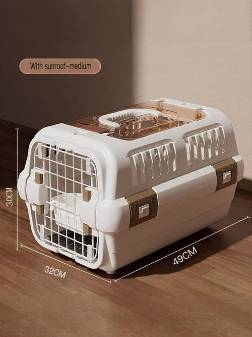 Bolso Transportador Portátil para Mascotas – Cómodo y Seguro